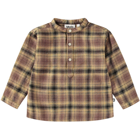 Molo Bronze Check Enoz Shirt