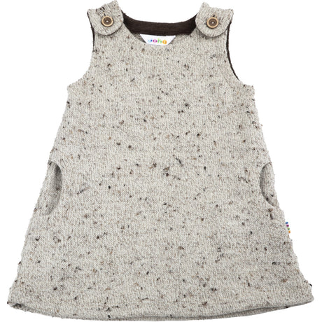 Joha Wool Beige Pinafore Dress