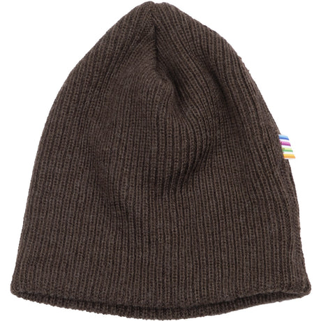 Joha Wool Dark Brown Hat 2-layered