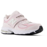 New Balance Pink Granite 2002 Kids Hook & Loop Sneakers