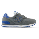 New Balance Harbor Grey 515 Kids Hook & Loop Sneakers