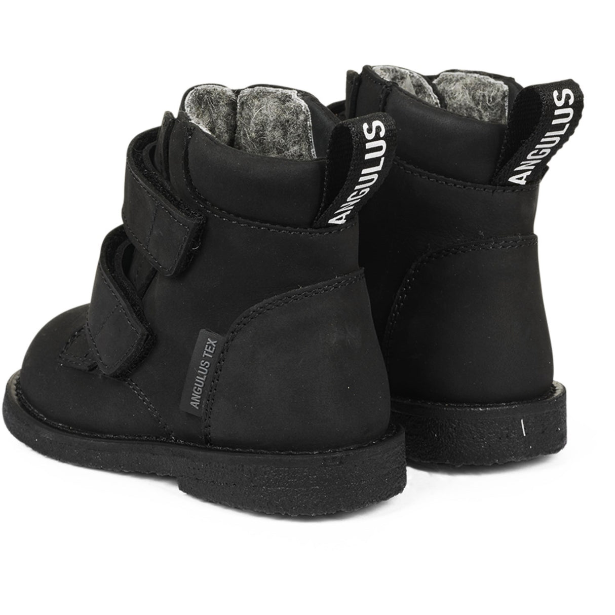 Angulus Sort undefined Tex-Boot Med LAndobånd Og Velcro Closure 3