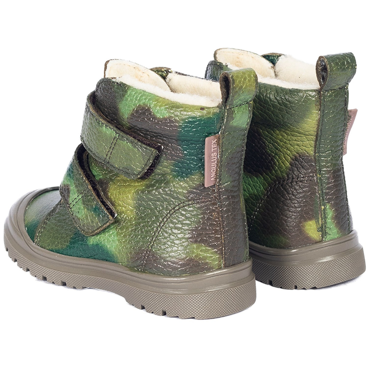 Angulus Camo Print Tex-Boot Med Merino Woolfoer Og Camouflageprint