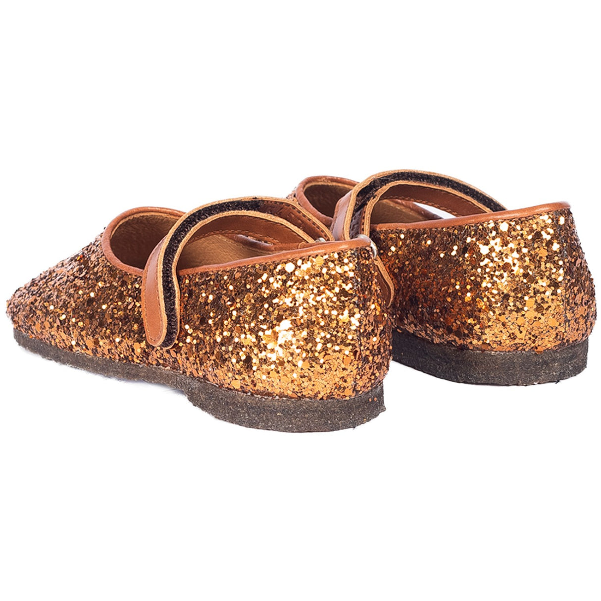 Angulus Bronze Glitter/CAndnac Ballerina I Funklende Glitter