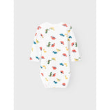 Name It Bright White Bodysuit Ls 2-Pack Bright White Dino Noos 6