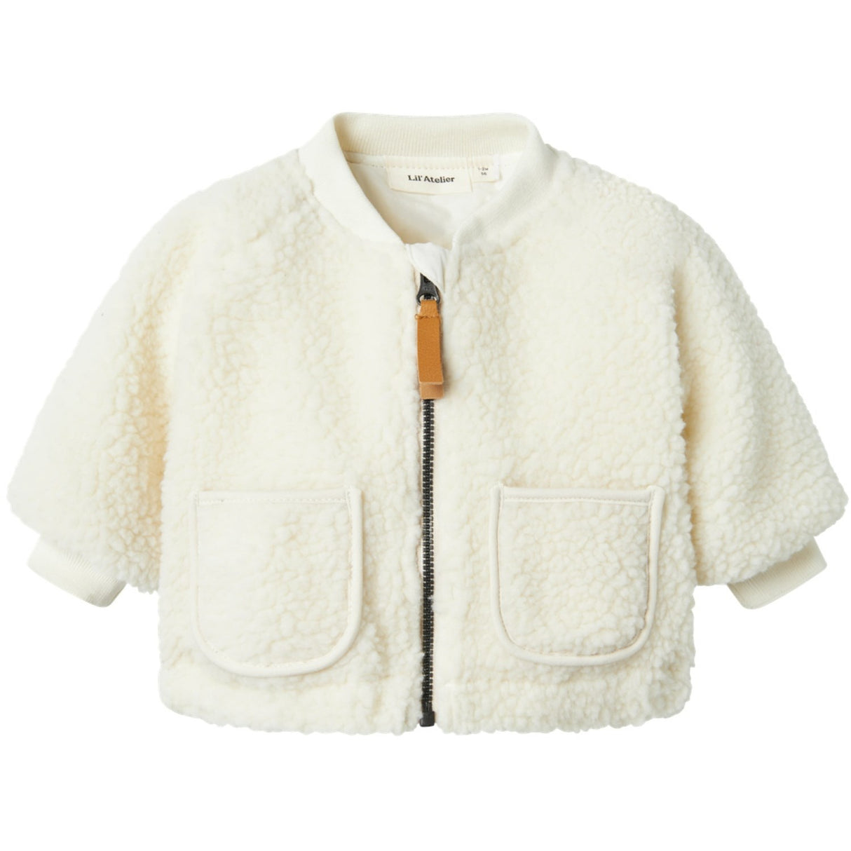 Lil'Atelier Coconut Milk Lajo Bomber Jacket