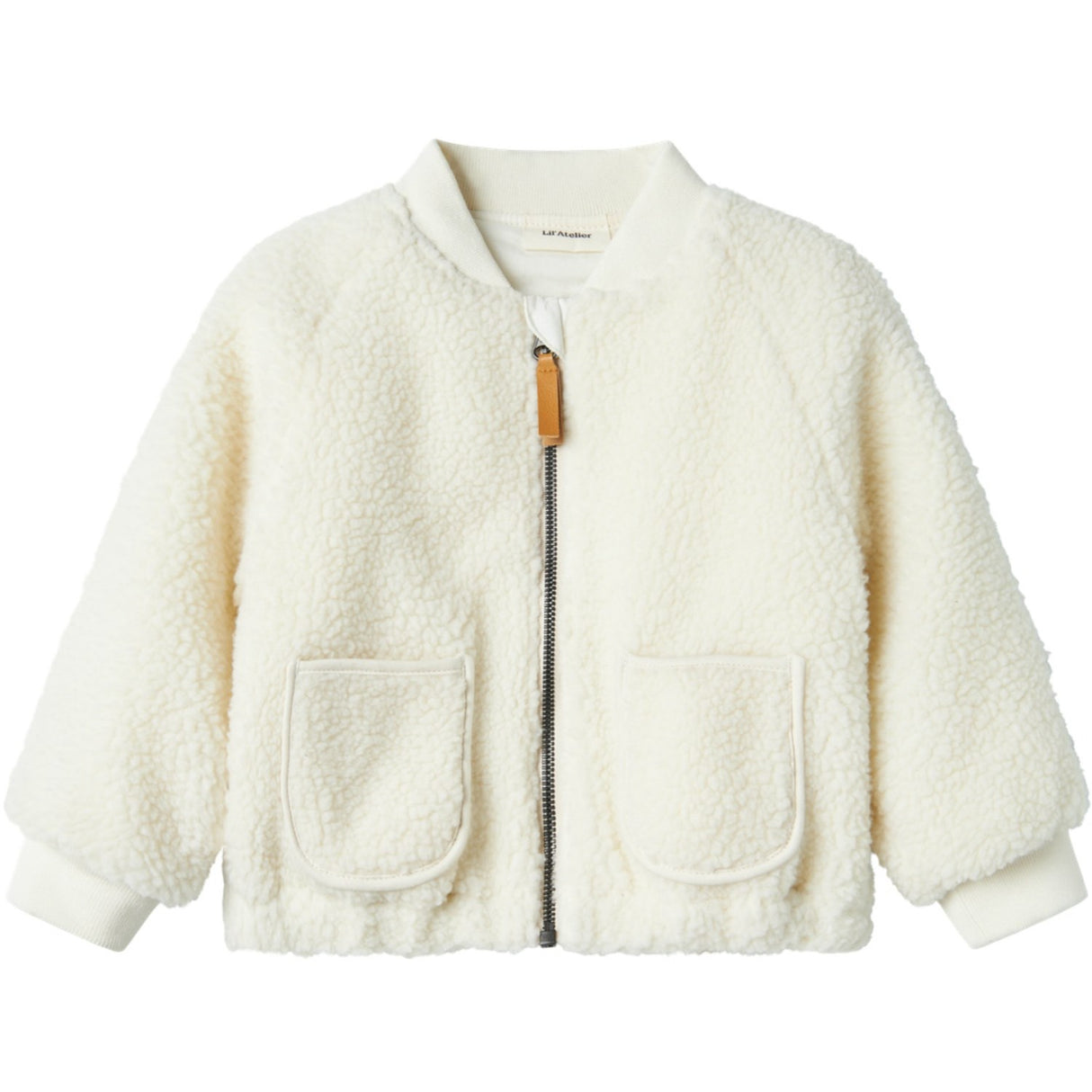 Lil'Atelier Coconut Milk Lajo Bomber Jacket