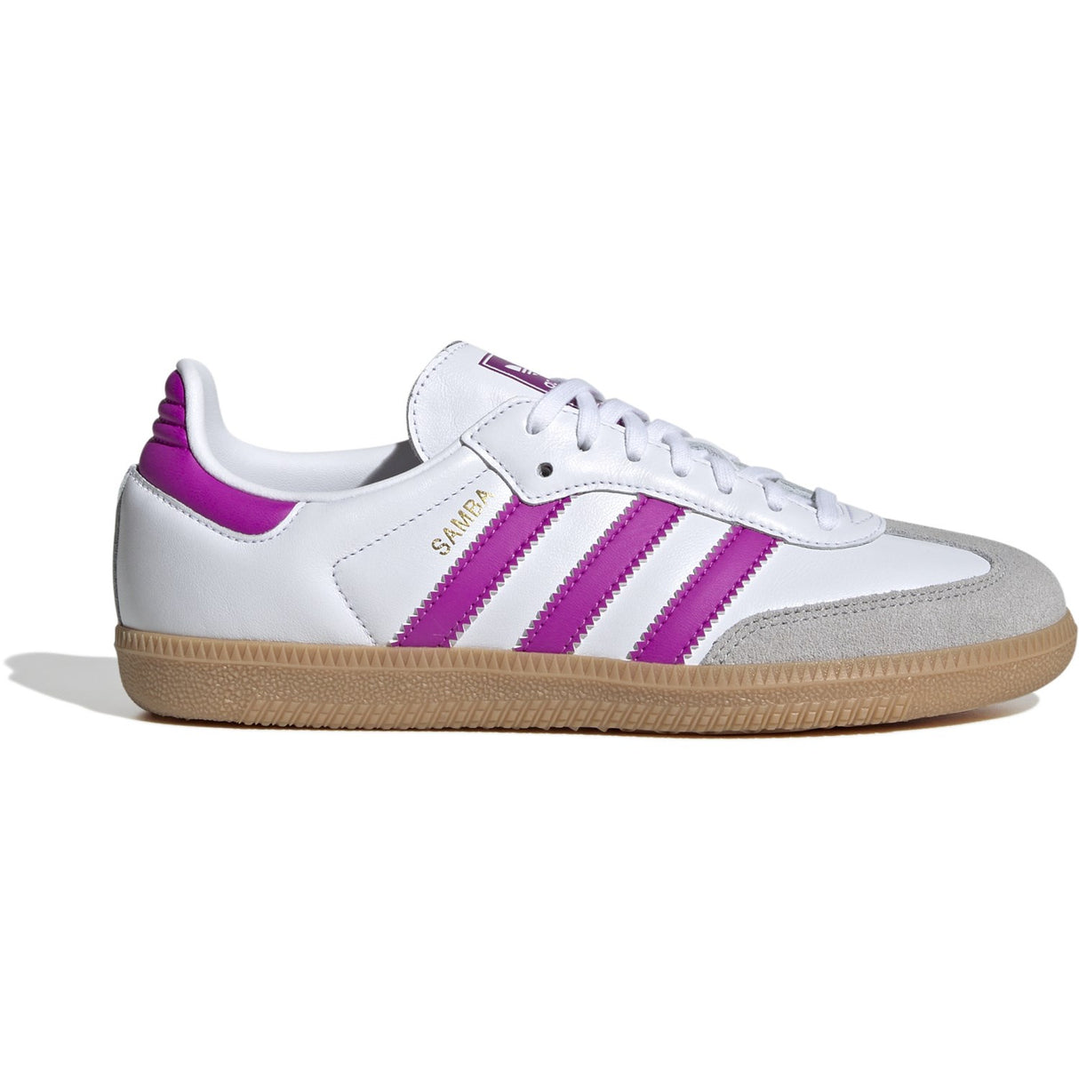 adidas Originals Ftwwht/Purbur/Gum3 Samba Og J Sneakers