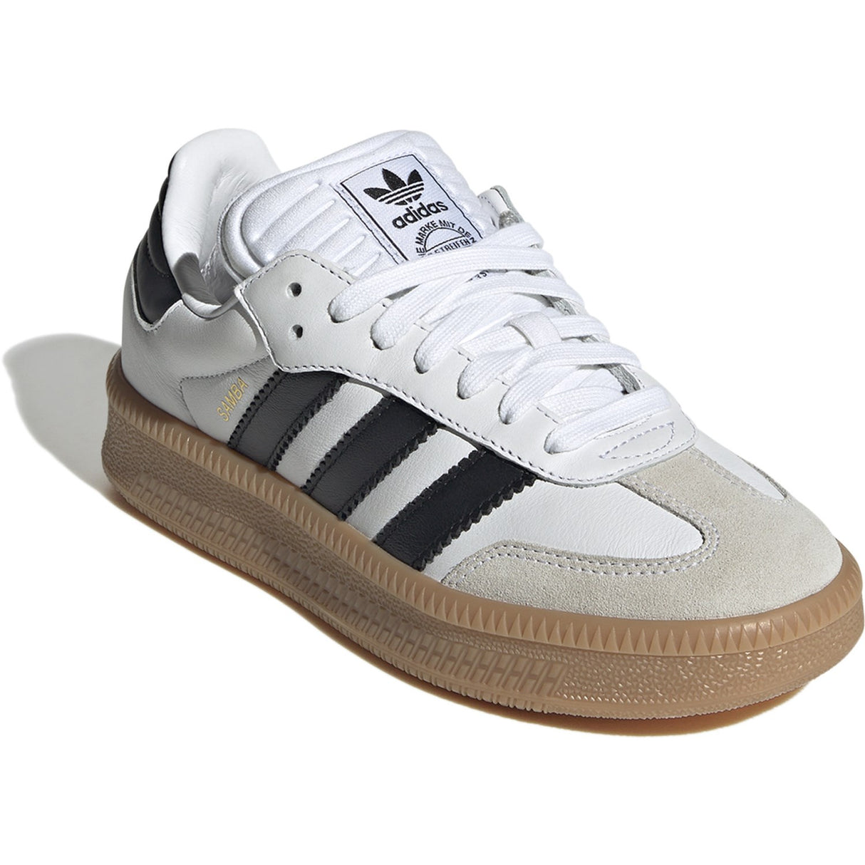 adidas Originals Ftwwht/Cblack/Gum3 Samba Xlg J Sneakers