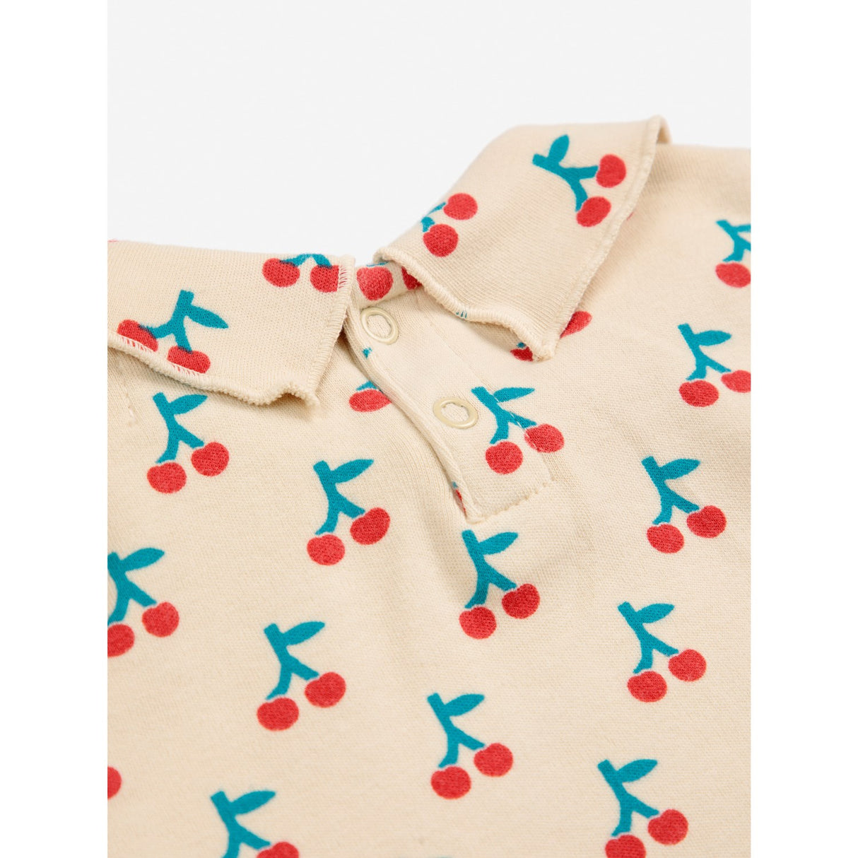 Bobo Choses White Cherry All Over Collar Shirt 4