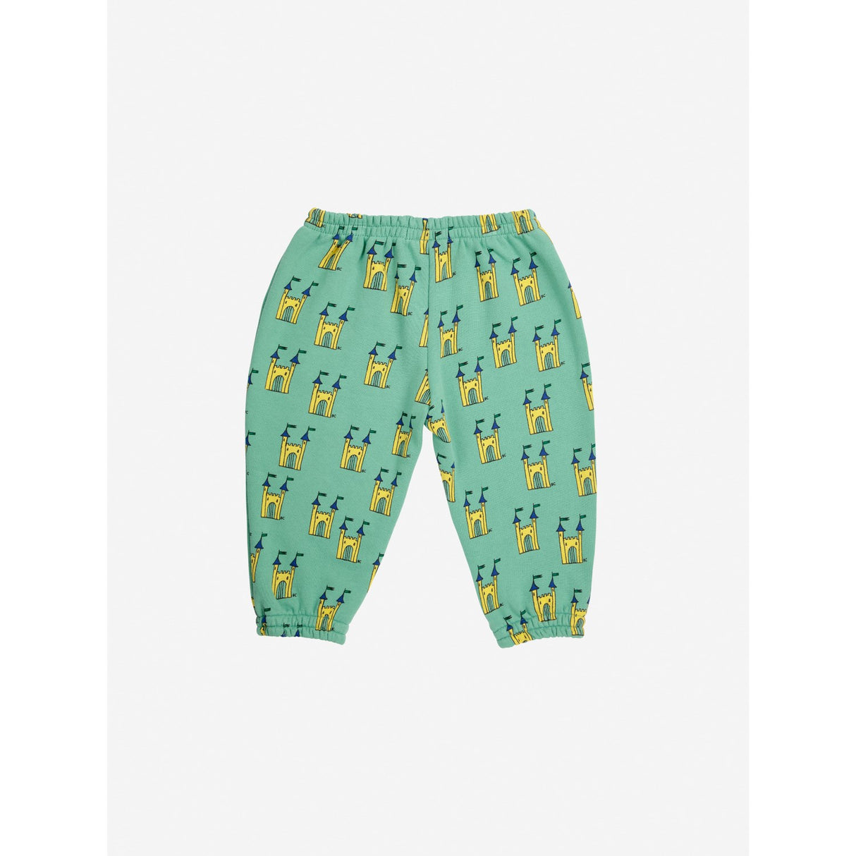 Bobo Choses Green Faraway Castle All Over JAndging Pants 5