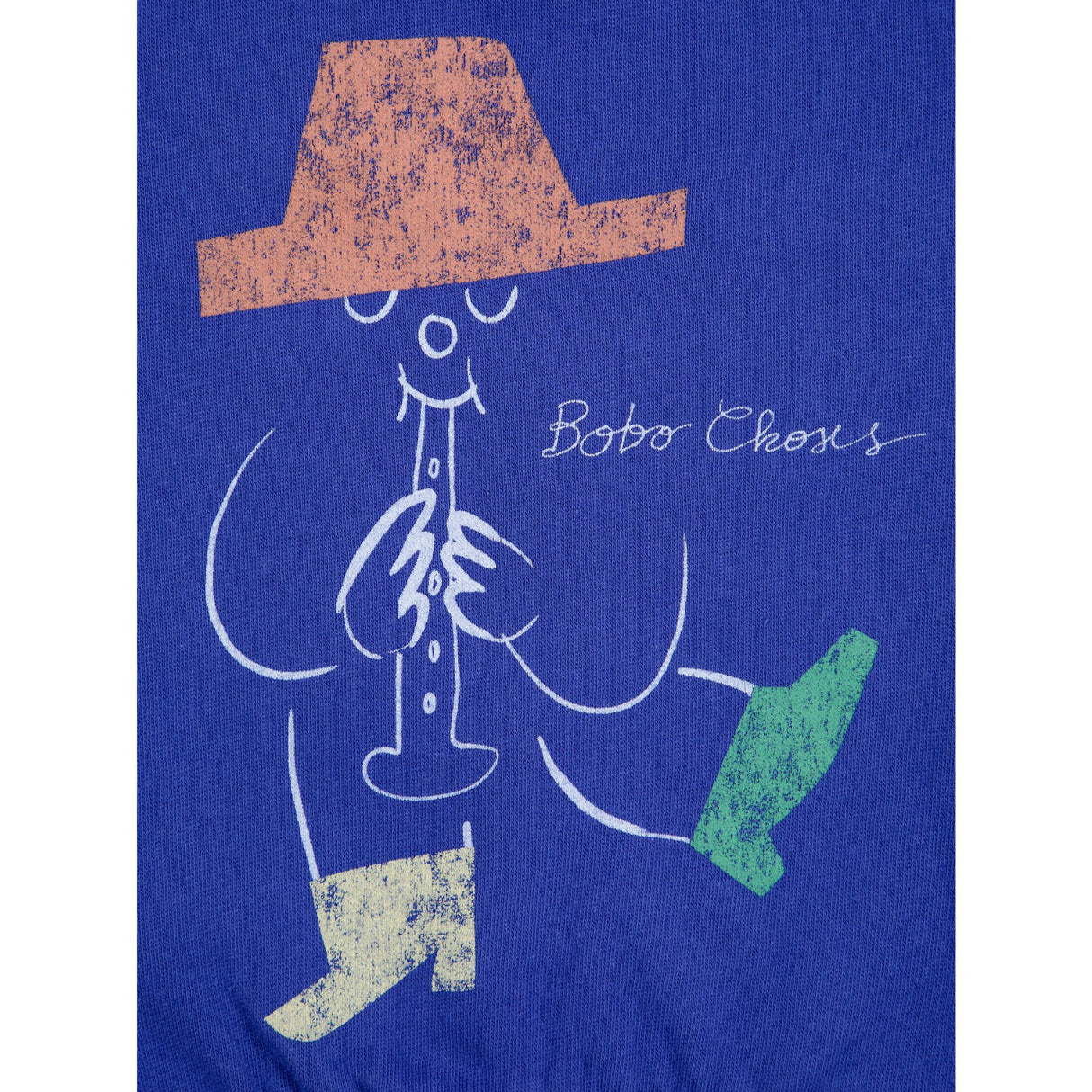 Bobo Choses Blue Magic Flute Player Crewneck 6