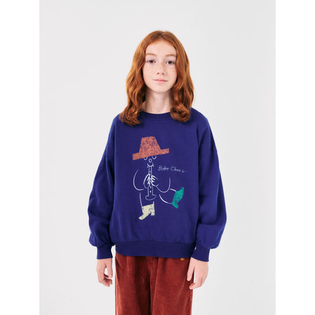 Bobo Choses Blue Magic Flute Player Crewneck 2