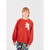 Bobo Choses Red Freedom Bird Crewneck 5