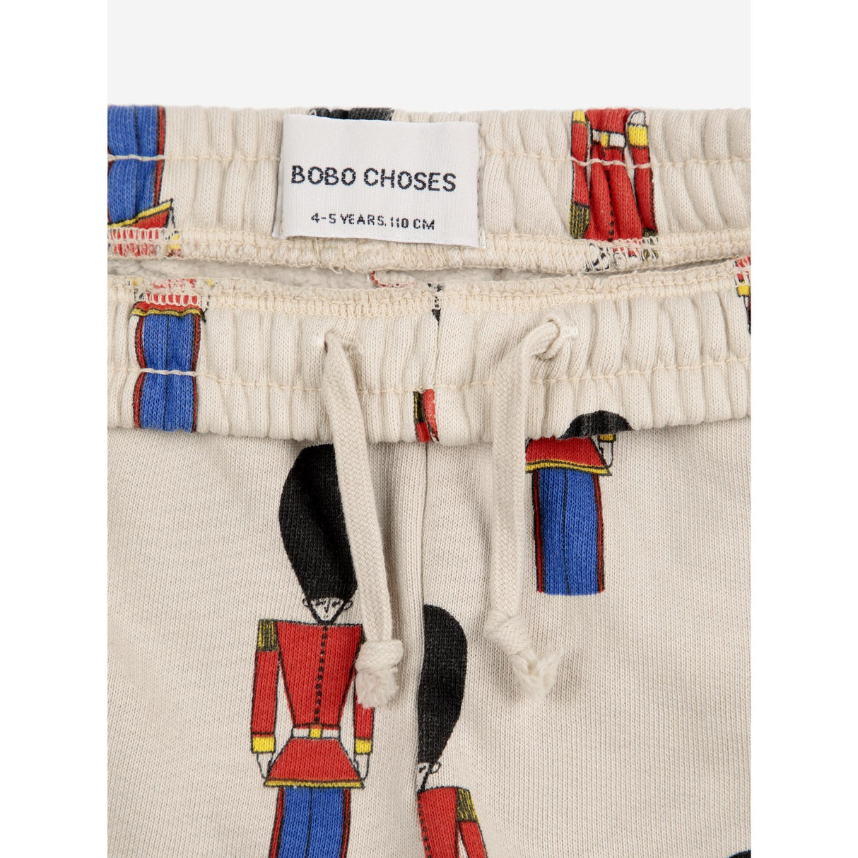 Bobo Choses Light Brown  Little Tin Soldiers All Over JAndging Pants 5