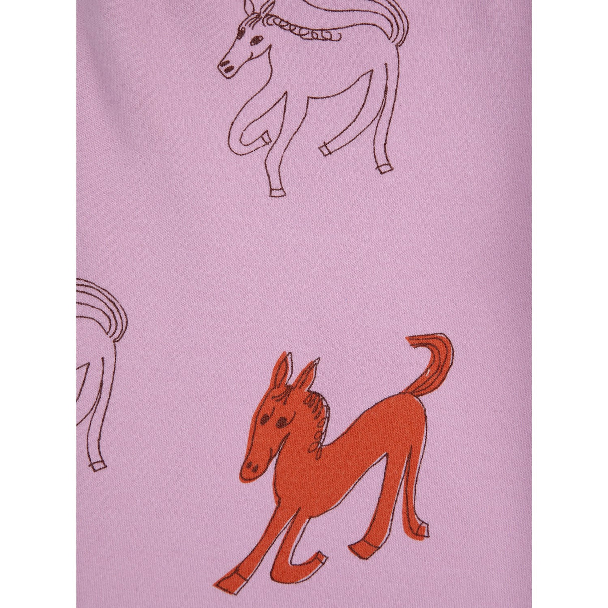 Bobo Choses Pink Wonder Horse All Over Paper Bag JAndging Pants