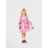 Bobo Choses Pink Wonder Horse All Over Woven Dress 2