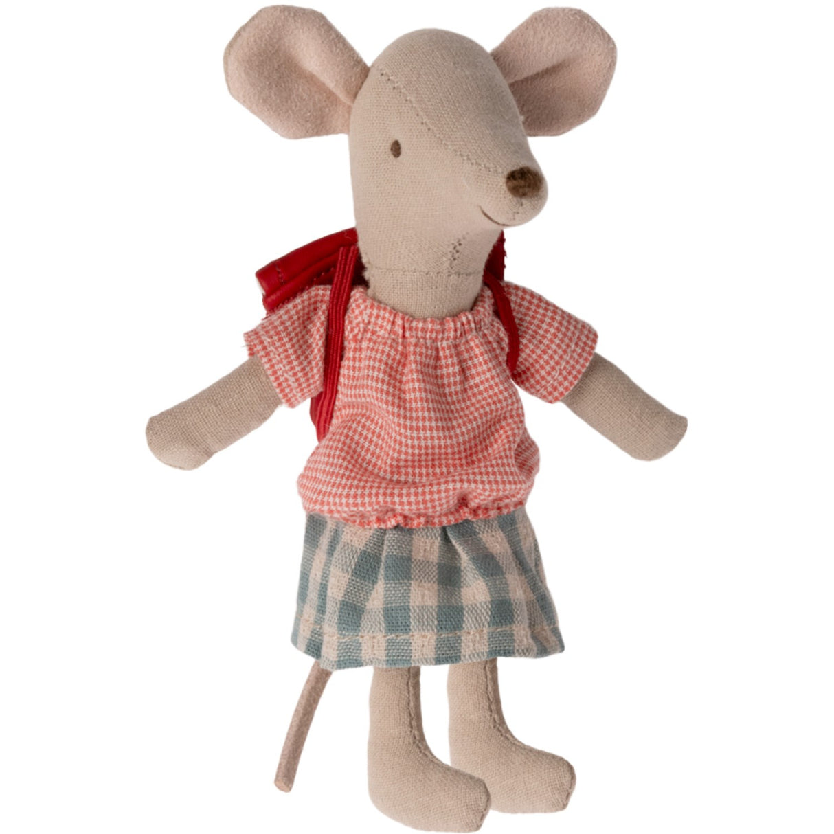 Maileg Bicycle Mouse, Big Sister - Red