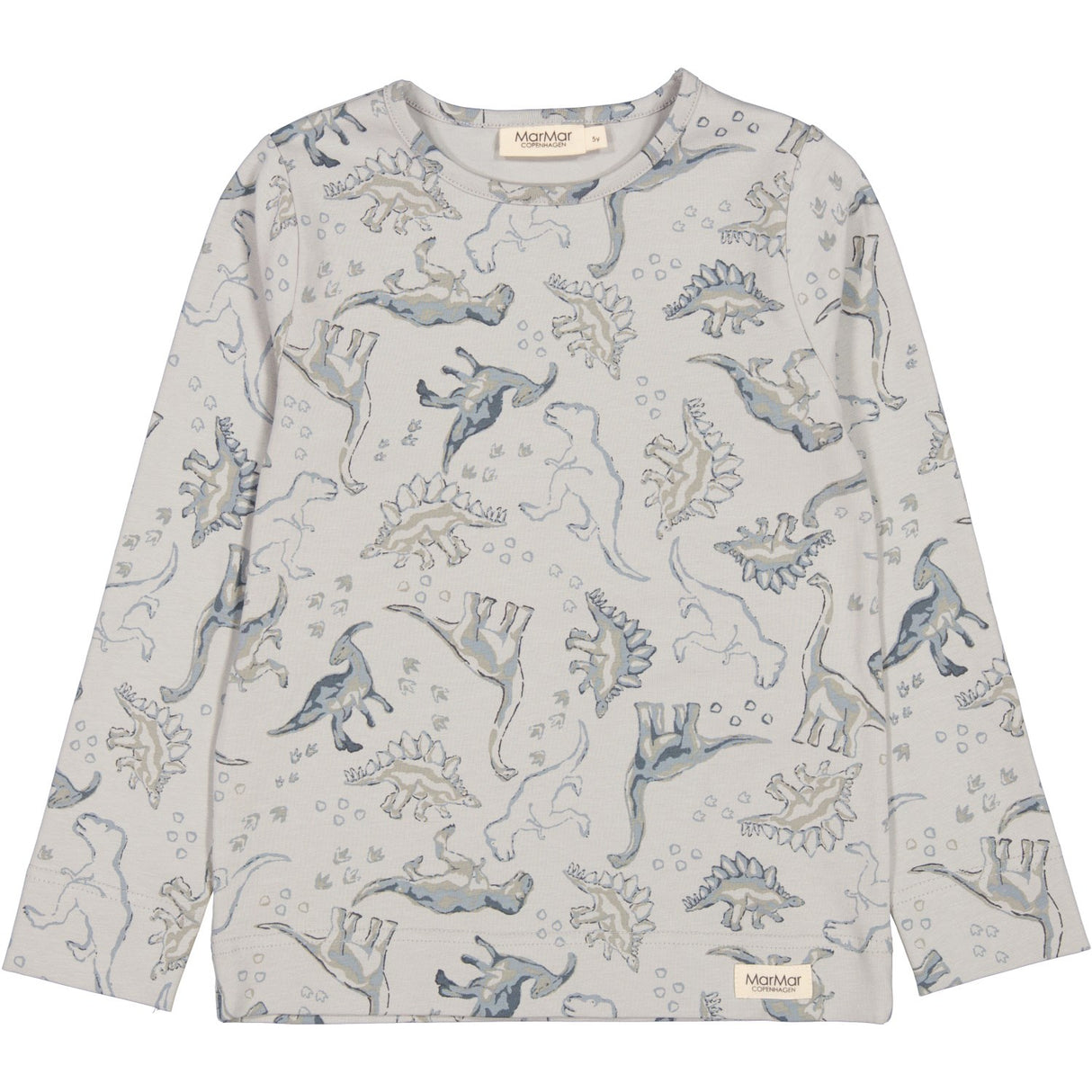 MarMar Jersey Print Dinosaurs Teller Blouse