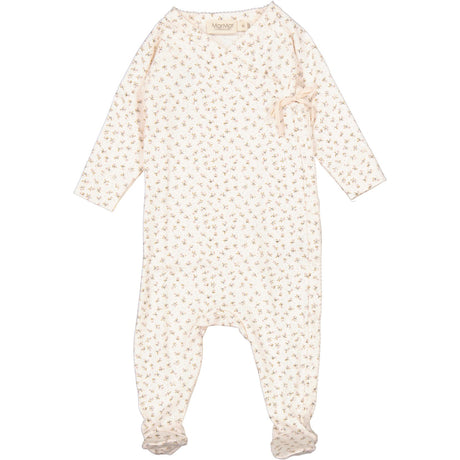 MarMar New Born Modal Smooth Print Petite Fleurs Rubetta Onesie