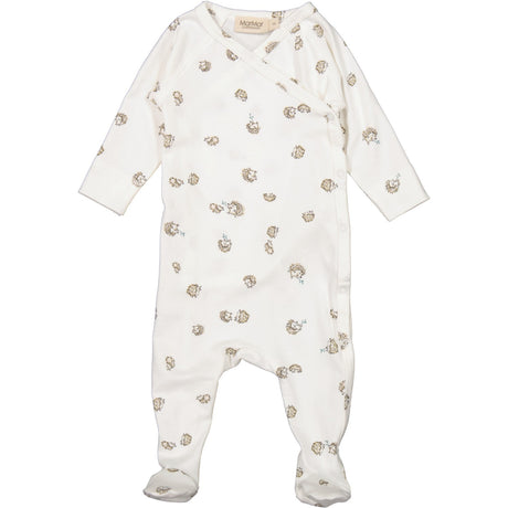 MarMar New Born Modal Smooth Print Forest Friends Rubello Onesie