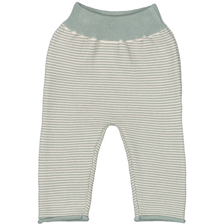 MarMar New Born Modal Mix Dusty Jade Stripe Pira Knit Pants