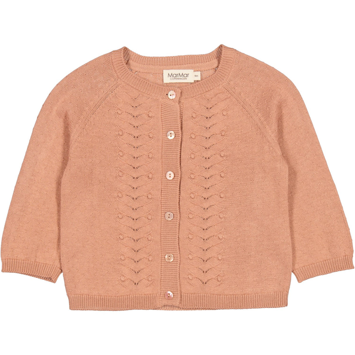 MarMar Modal Mix Rose Brown Totti Knit Cardigan