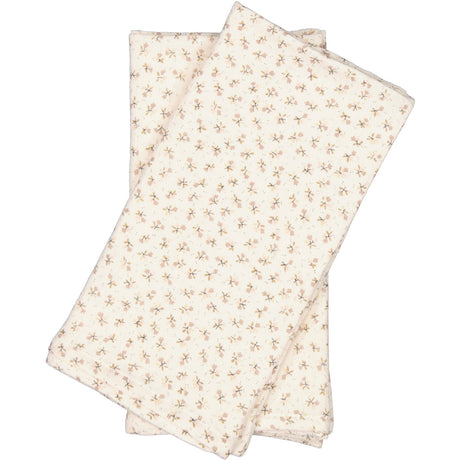 MarMar Bonded Muslin Print Petite Fleurs Muslin Cloth Ada 2-Pack