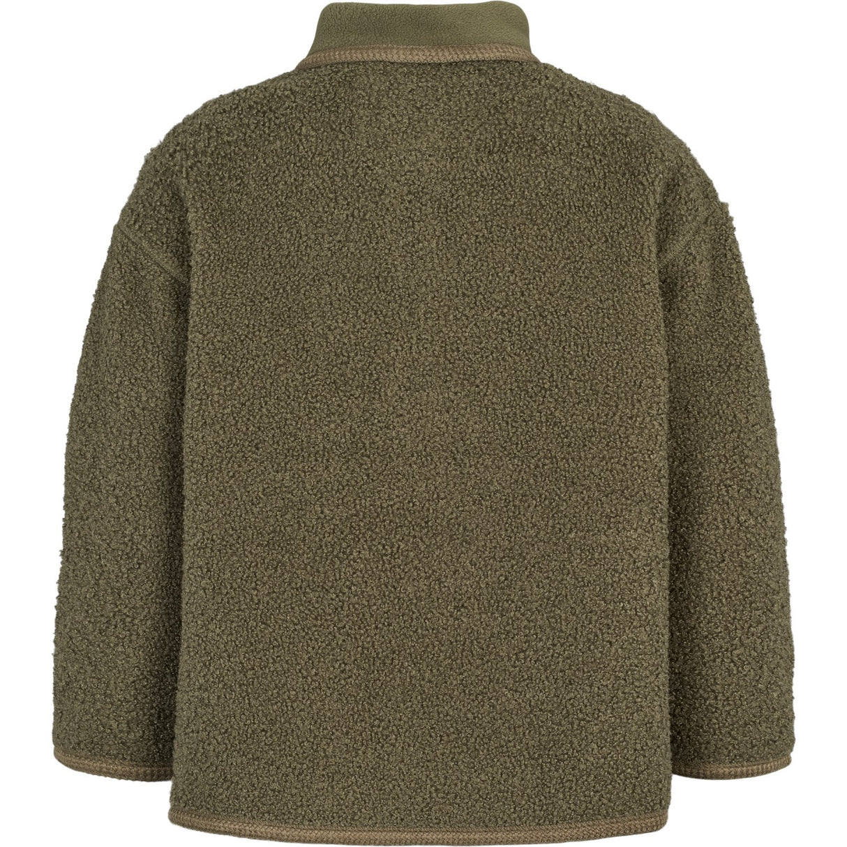 MarMar Bonded Teddy Olive Leaf Joy Fleece Jacket