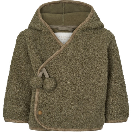 MarMar Bonded Teddy Olive Leaf Jojo Fleece Jacket