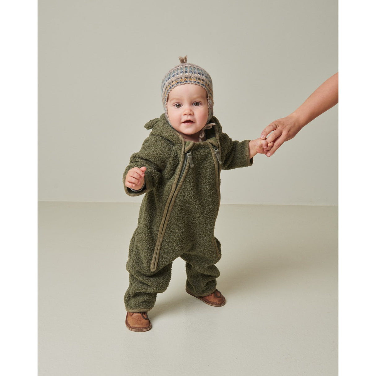 MarMar Bonded Teddy Olive Leaf Robert B Suit