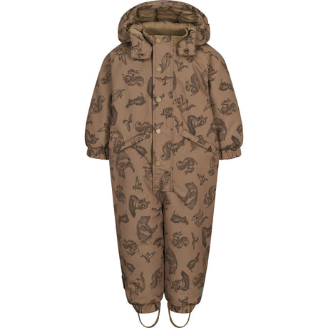 MarMar Technical Outerwear Print Bear Oll Suit