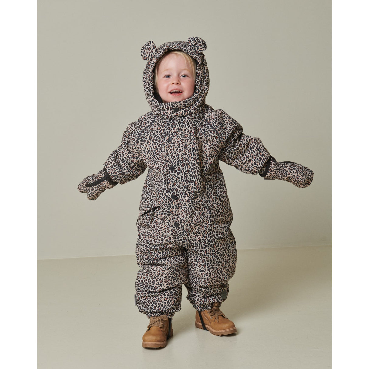 MarMar Technical Outerwear Print Leopard Oll Suit