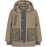 MarMar Technical Outerwear Solid Walnut Block Omas Jacket