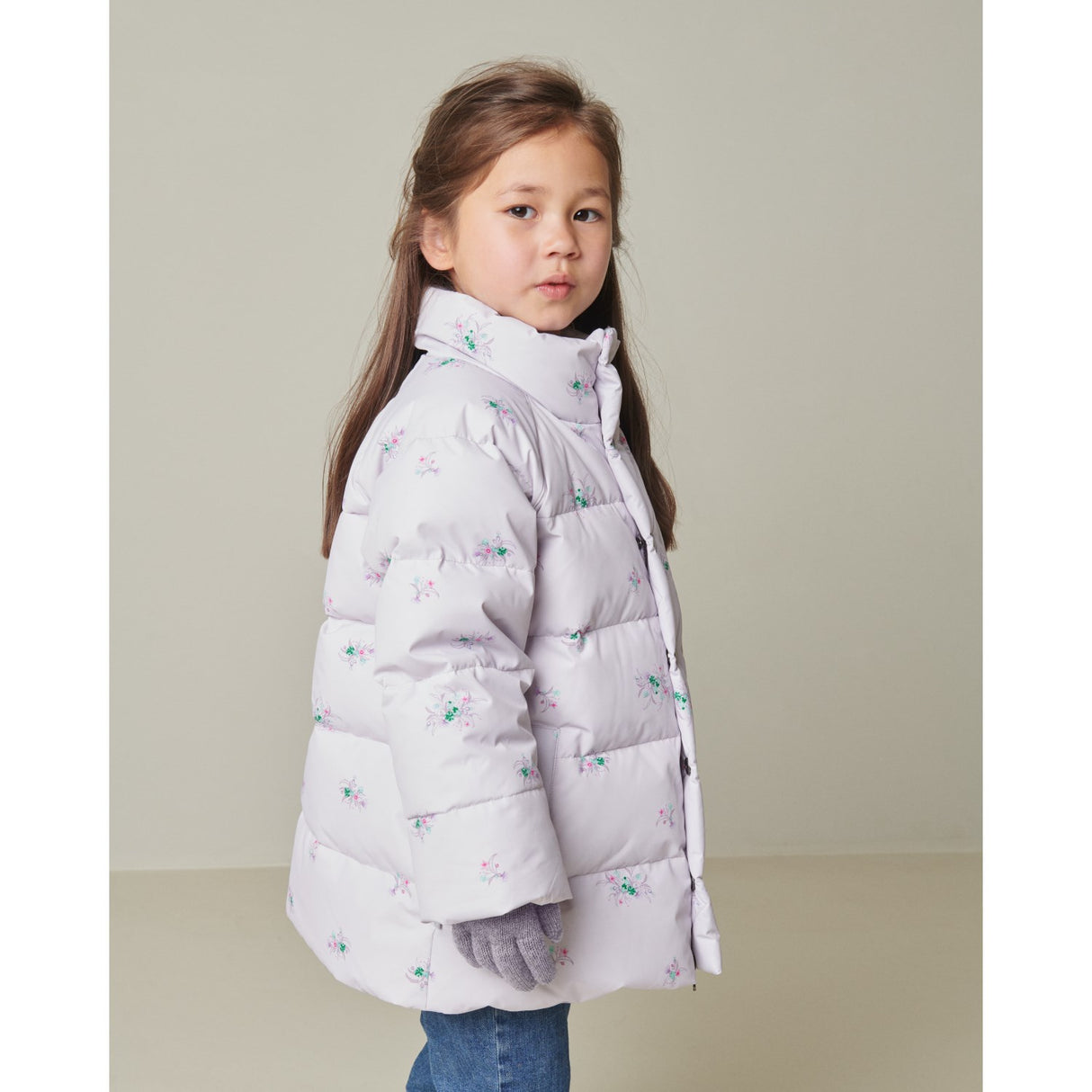 MarMar Technical Puffer In Bloom Olita Jacket