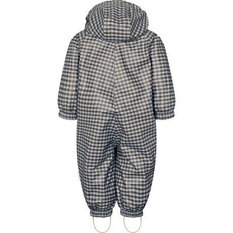 MarMar Rainwear Fleece Espresso Check Orion Suit