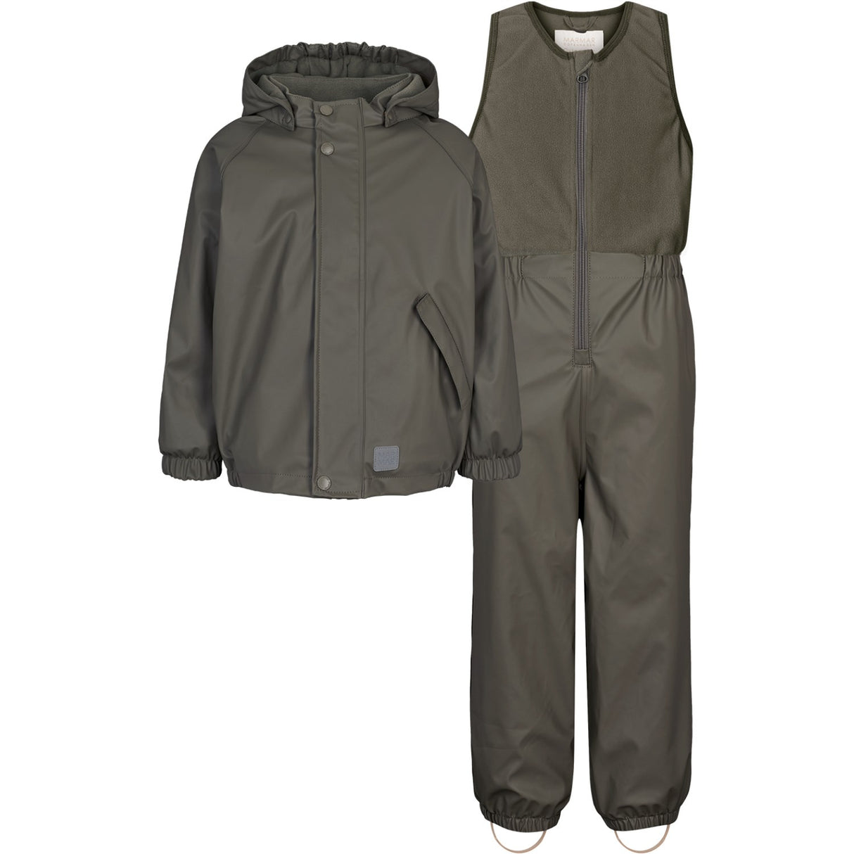 MarMar Rainwear Fleece Olive Leaf Obo Set