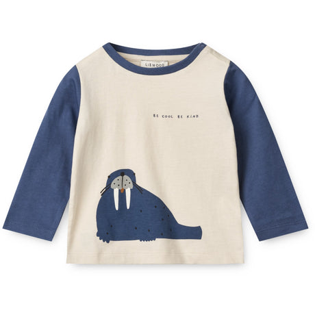 LieWood Walrus / Sandy Apia Baby Placement Longsleeve Tee Ss