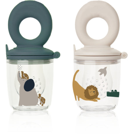 LieWood All TAndether / Sandy Miranda Printed Food Feeder 2-Pack