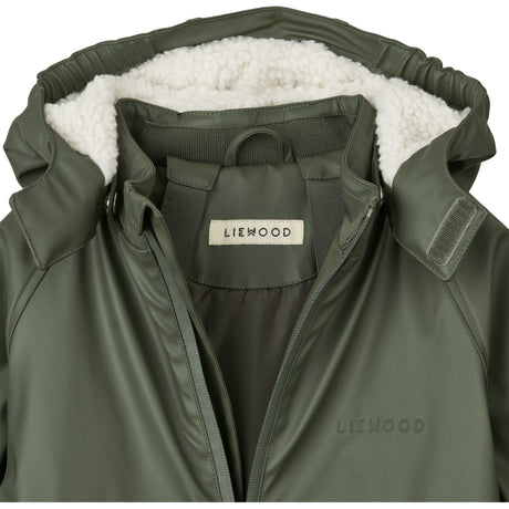 LieWood Hunter Green Naro Rain Suit