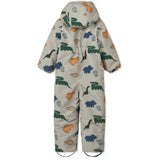 LieWood Dinosaurs / Mist Isa Snowsuit