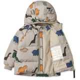 LieWood Dinosaurs / Mist Polle Down Puffer Jacket