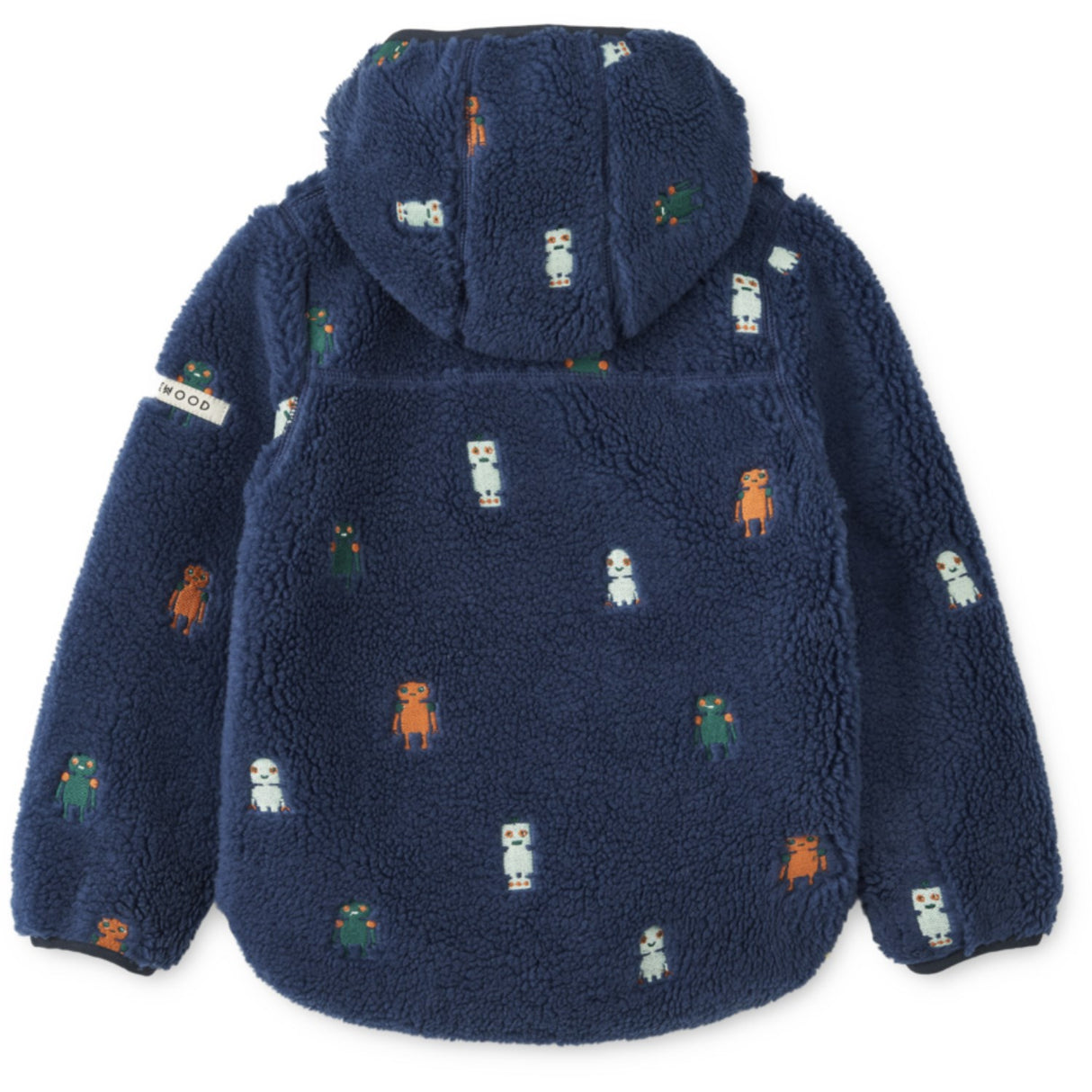 LieWood Robots / Indigo Blue Mara Pile Jacket 4