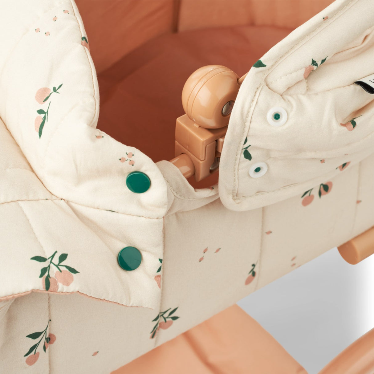 LieWood Peach / Sea Shell Adaline Doll Pram