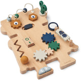 LieWood Indigo Blue Multi Mix Carola Robot Play Board