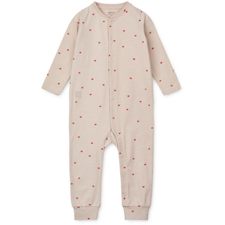 LieWood Holiday Bow / Sandy Birk Printed Pyjamas Jumpsuit