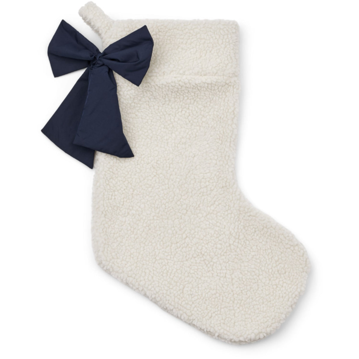 LieWood Classic Navy / Sandy Eve Pile Christmas Stocking 4