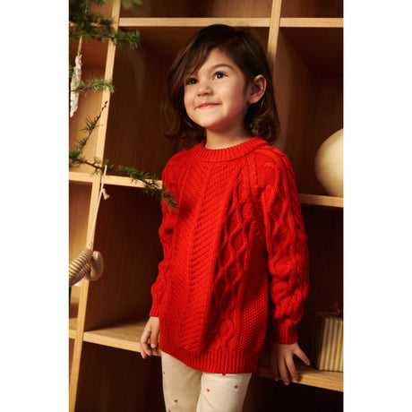 LieWood Apple Red Callio Knit Jumper 2