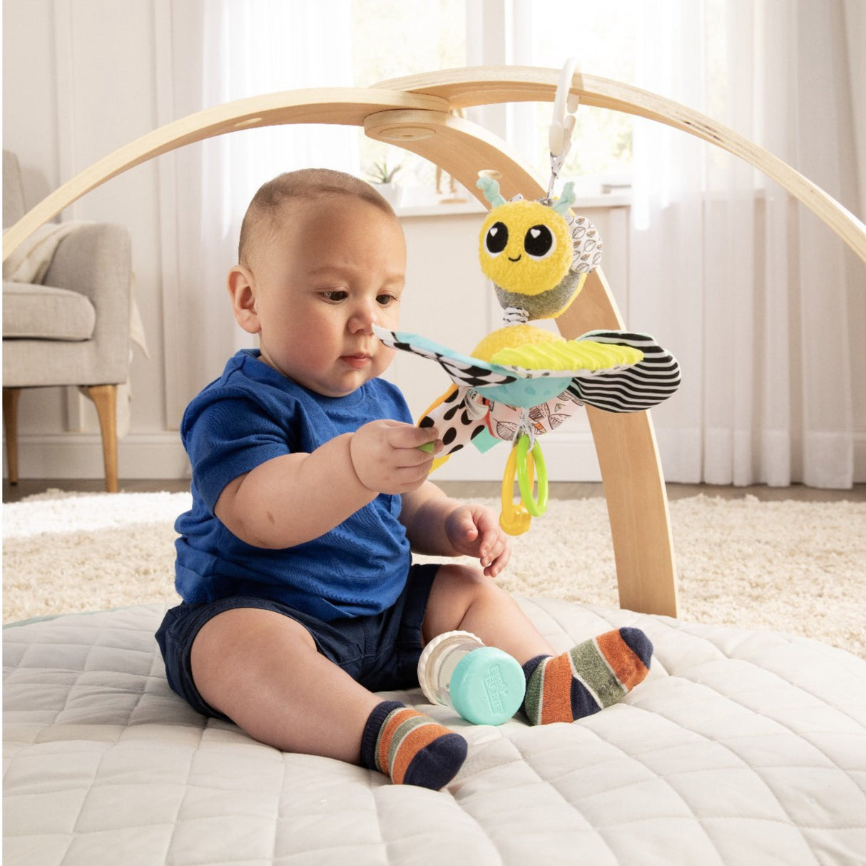 Lamaze Flower Rattle with Hanger