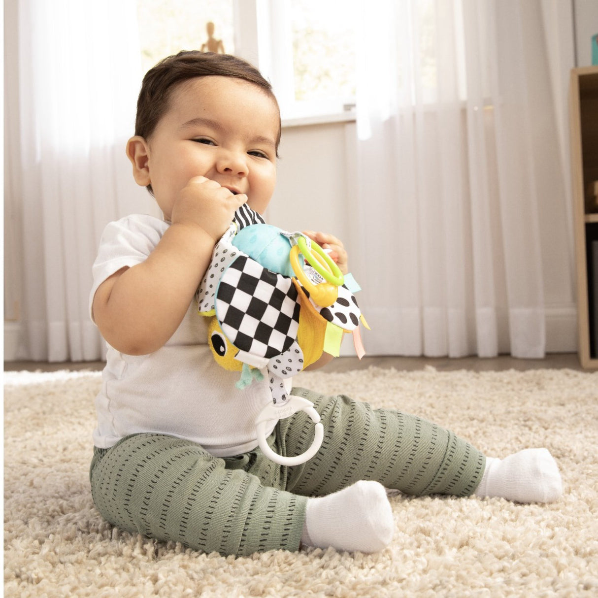 Lamaze Flower Rattle with Hanger